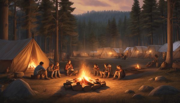 Experience outdoor adventures at camp NoBeBoSco