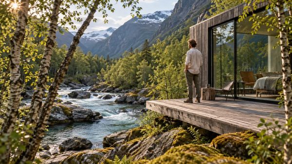 Experience unmatched tranquility at Juvet hotel in Norway’s nature